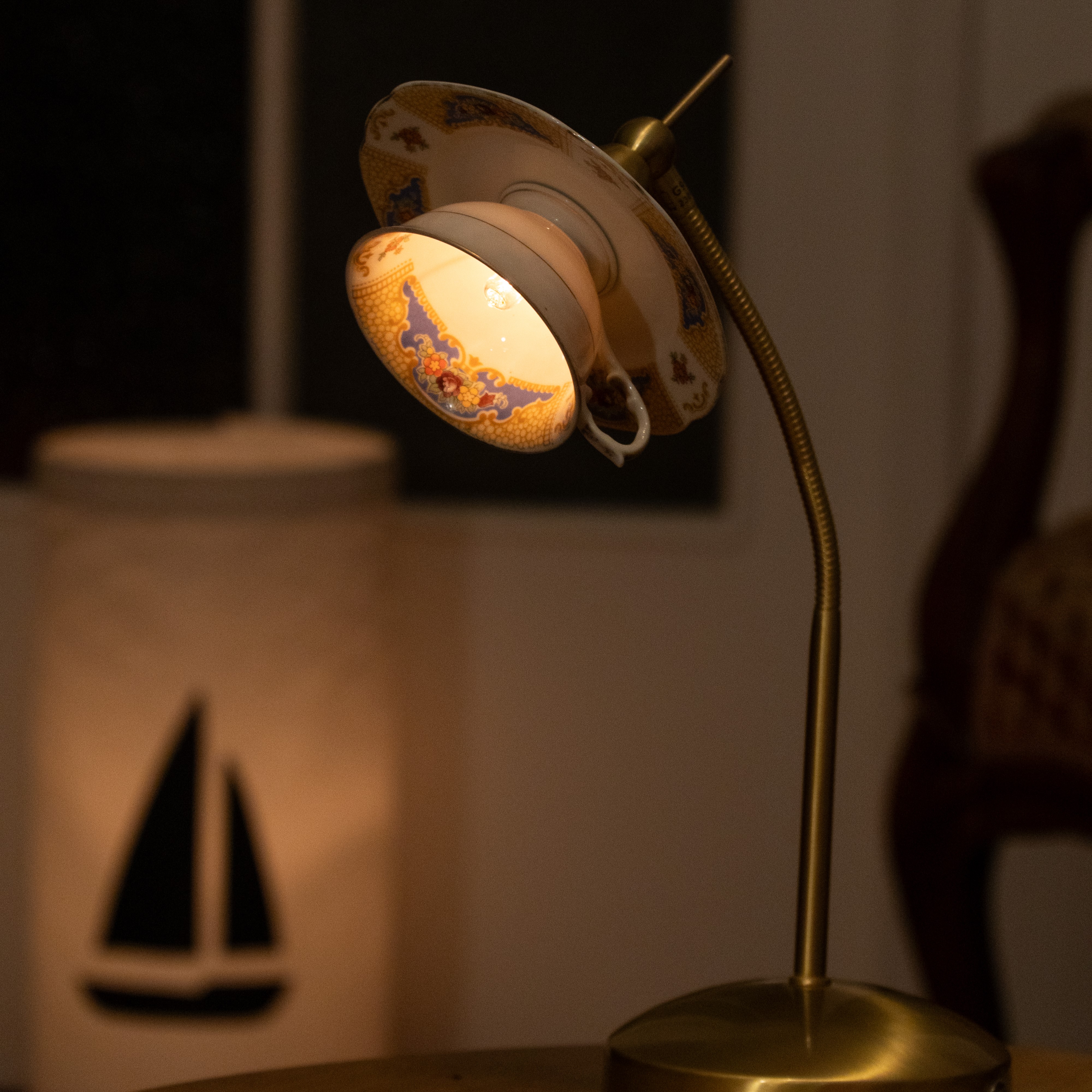 Tischleuchte "Tee-Licht"